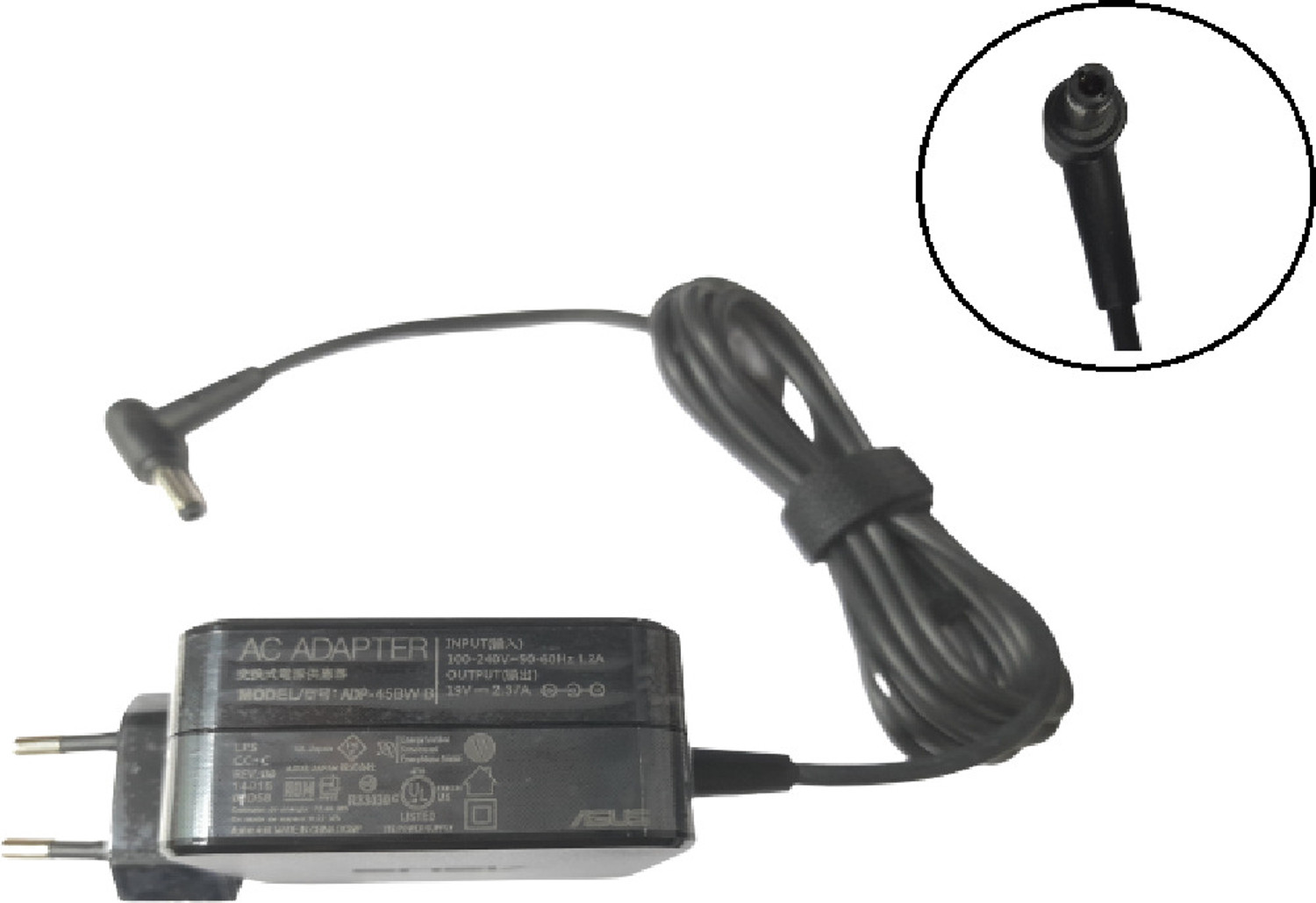Image of ASUS 19V 2.37A Power Adapter AD883020, AD883220 AC-AS-ADP-45BW 5.5*2.5 Pin 45 W Adapter