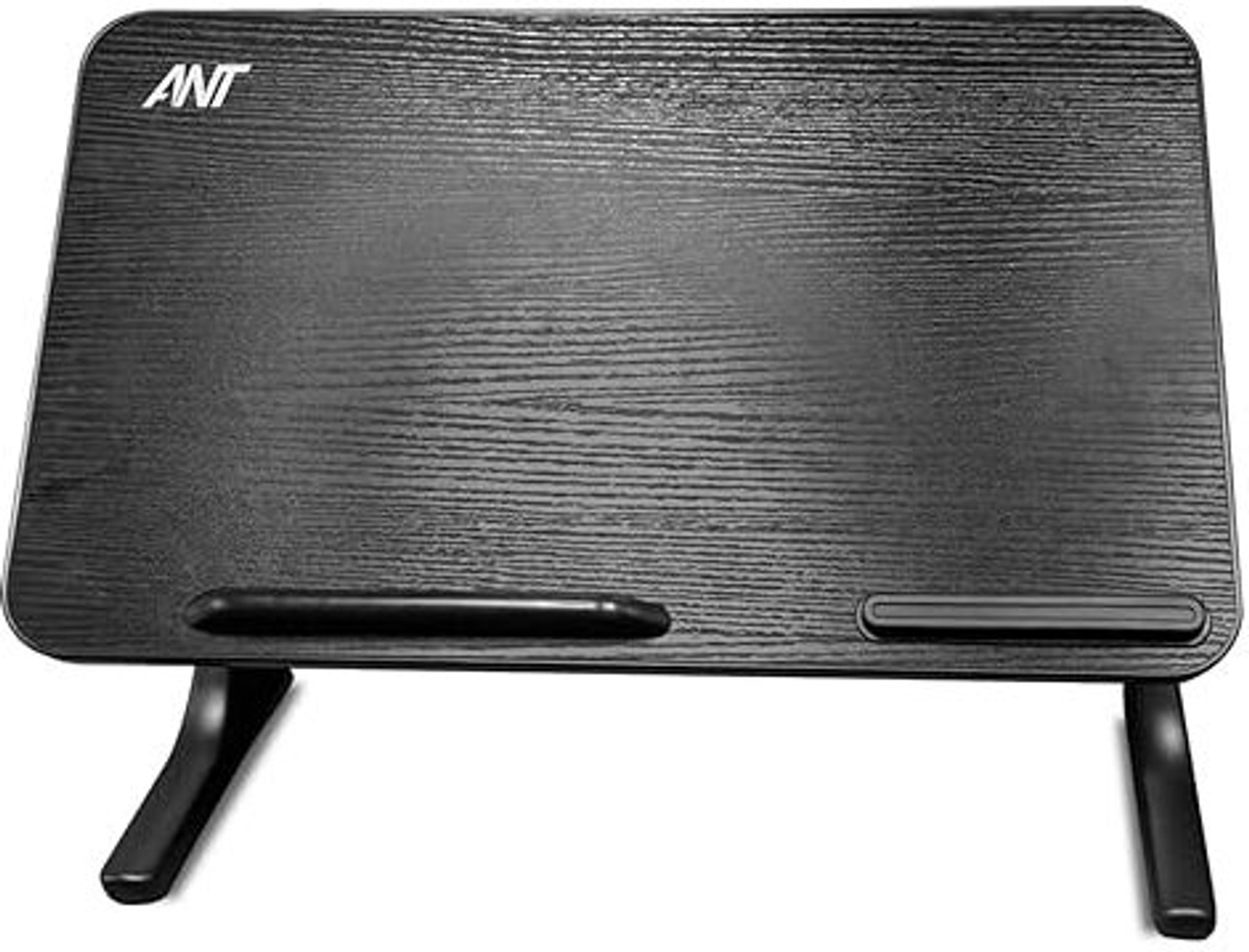 Image of AGARO Sturdy Stand with Anti-Slip Stopper & Wrist Support for Work, Study & More Laptop Table with 1800 RPM USB Cooling Fans, Height & Angle Adjustable Aluminium Rotatable Laptop Stand with Adjustable Height Compatible with Universal Laptops (Silver)