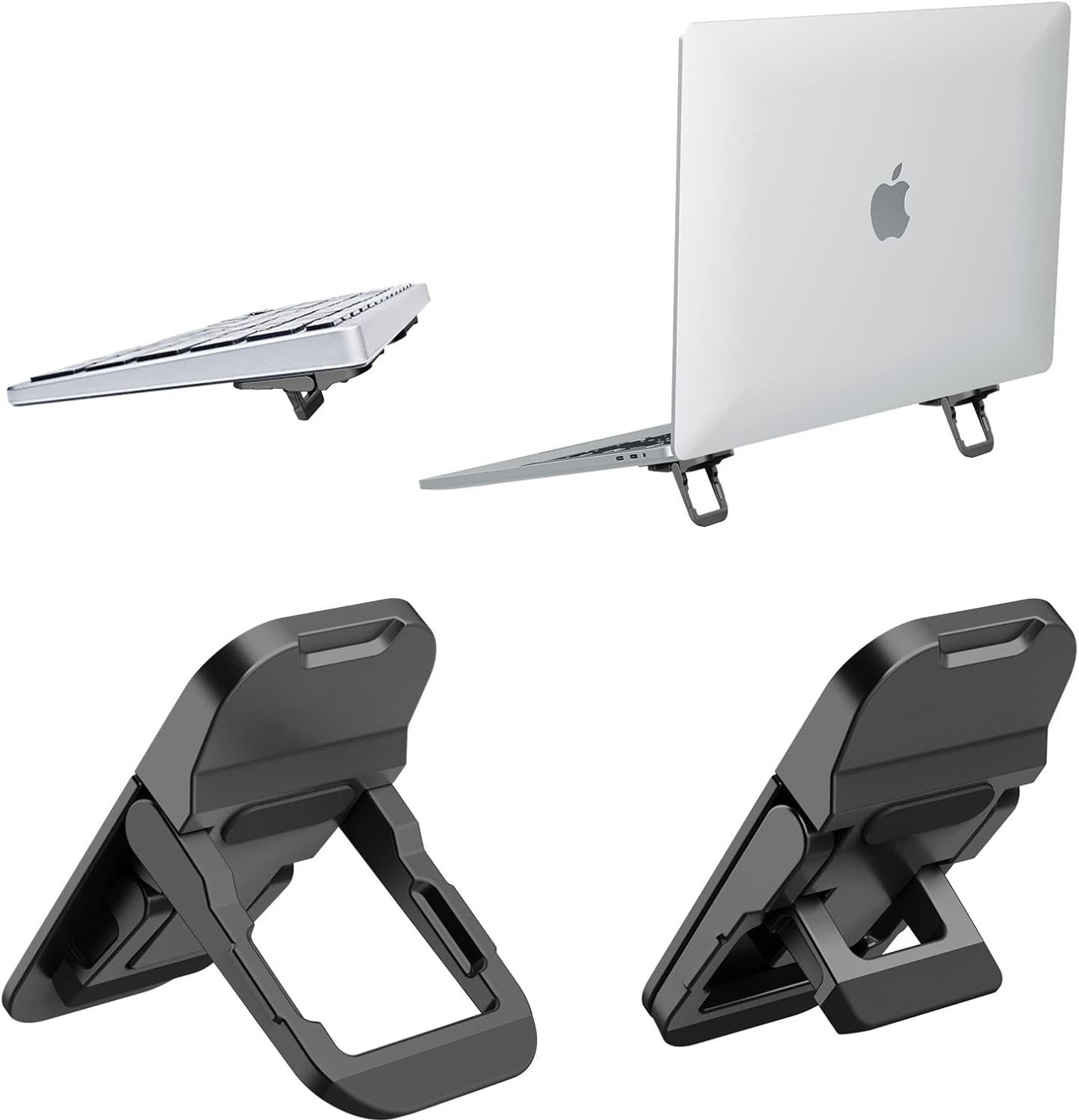 Ofifo Adhesive Laptop Stand Feet Portable Folding Laptop Risers - Image 1