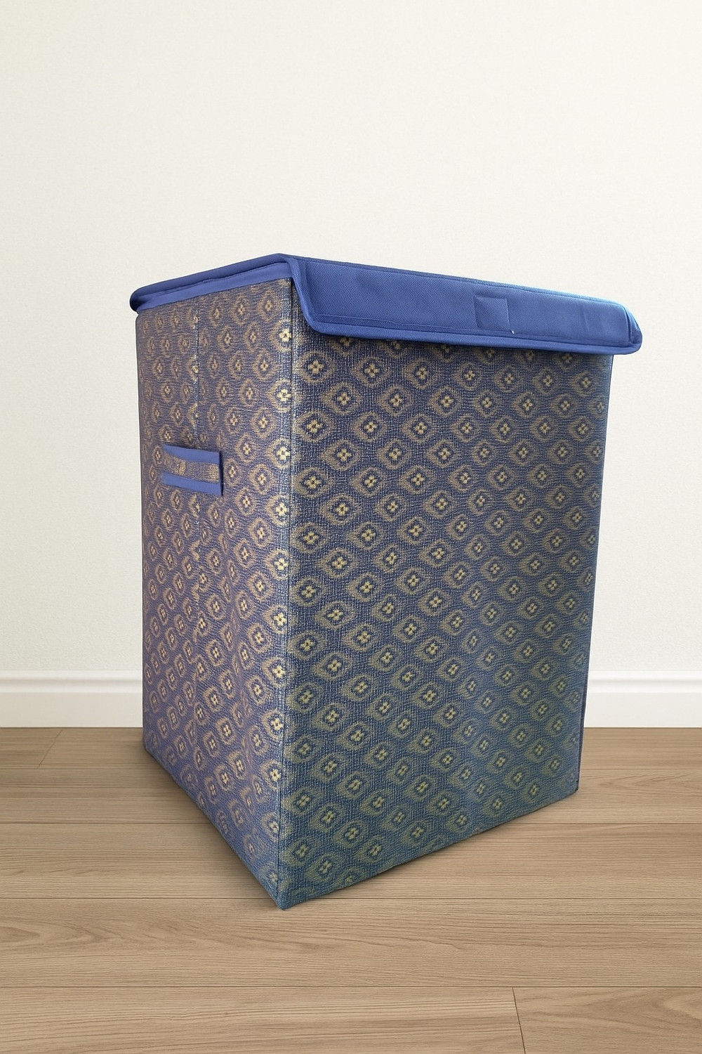 Image of PrettyKrafts 55 L Grey Laundry Basket (Plastic)