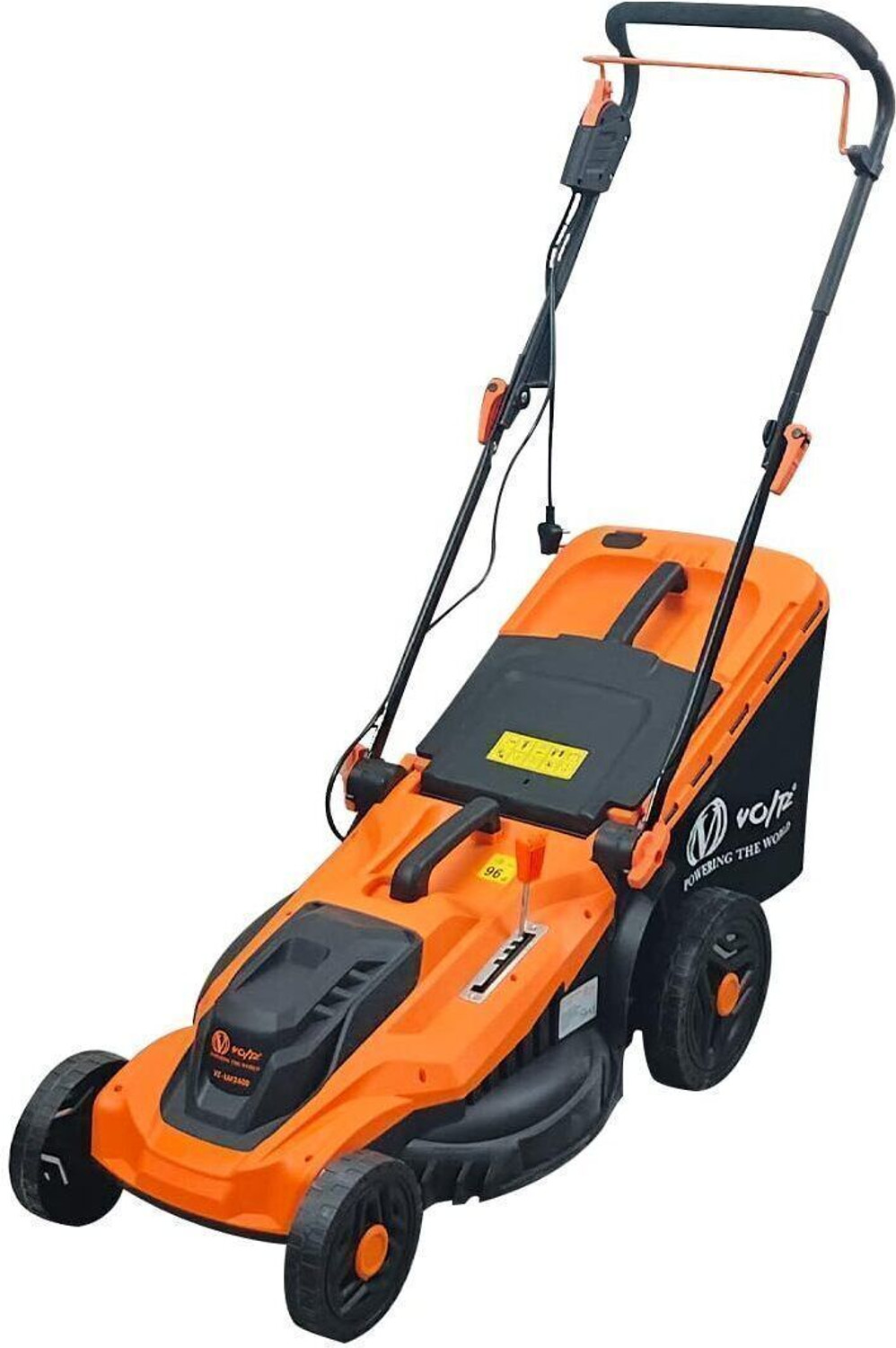 Image of VOLTZ VZ-LM1600 Electric Lawn Mower 13'' Blade Grass Cutting Machine 30L, 1600W Motor LM-1600 AC Adapter Self Propelled Lawn Mower (13 inch)