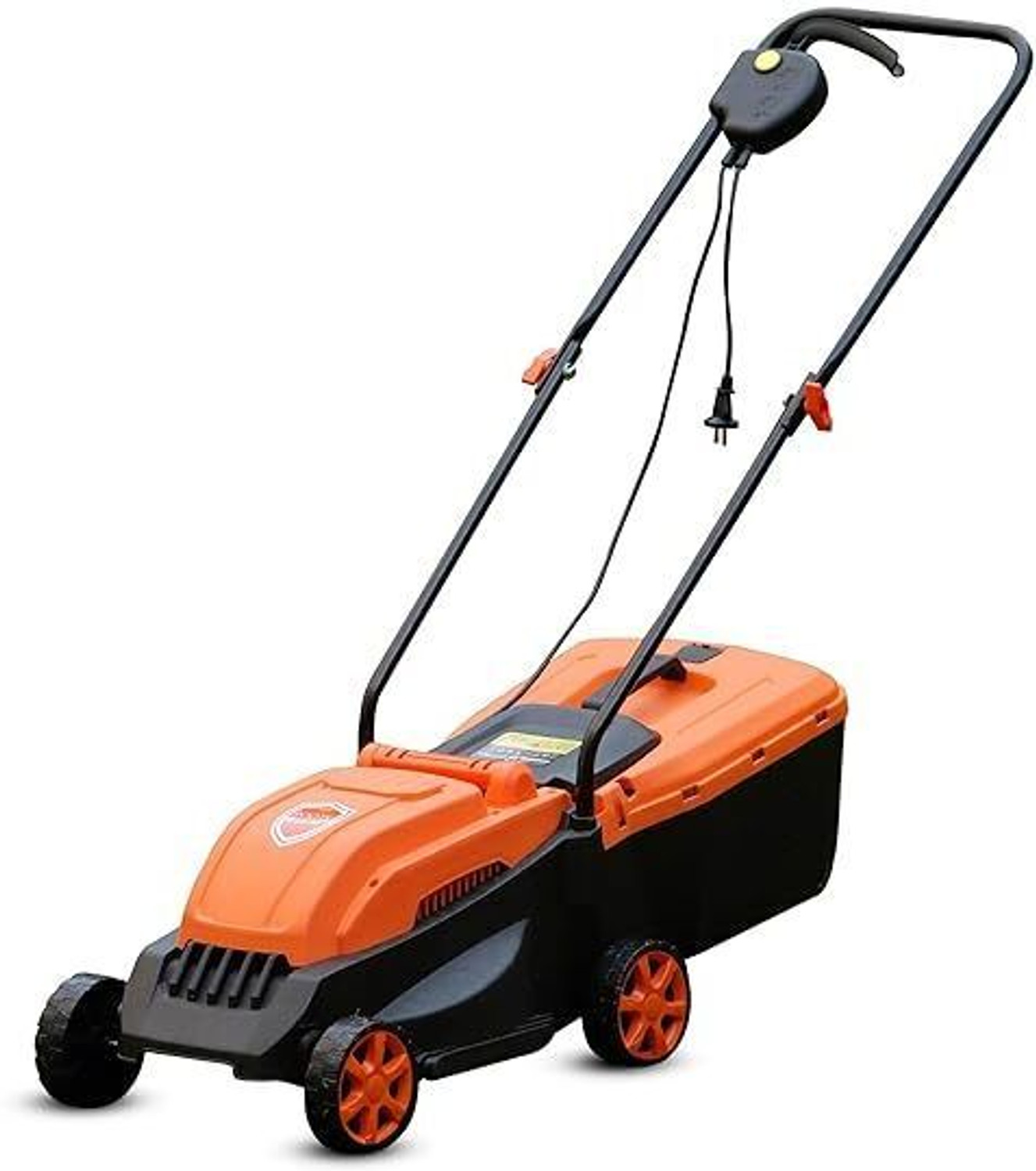Image of VOLTZ VZ-LM1600 Electric Lawn Mower 13'' Blade Grass Cutting Machine 30L, 1600W Motor LM-1600 AC Adapter Self Propelled Lawn Mower (13 inch)