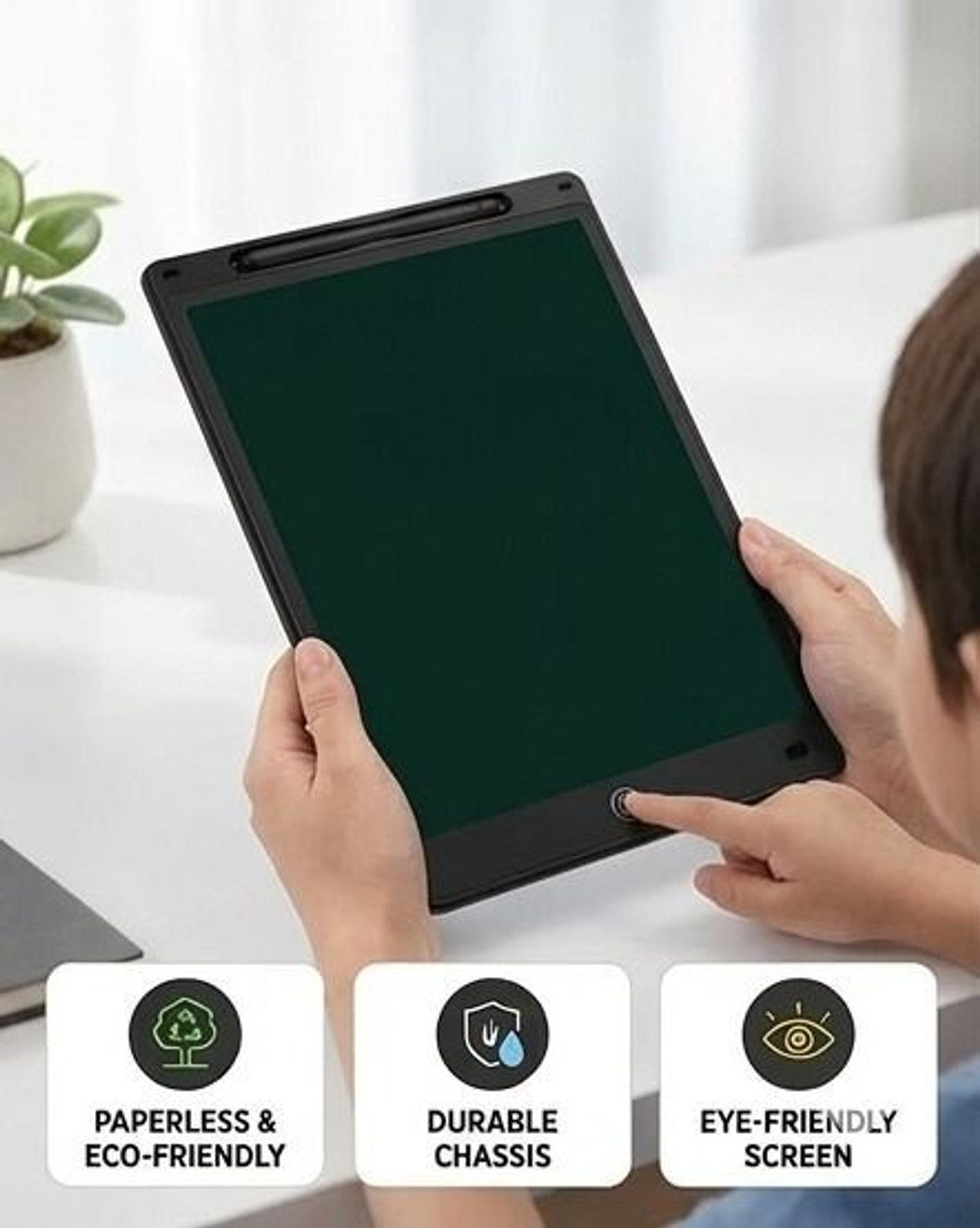Image of Aneep 16 inch LCD Writing Pad ,Writing Tablet (Black)