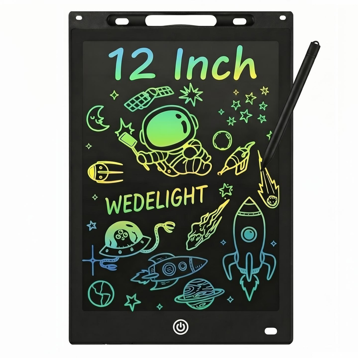 WEDELIGHT 12 Inch LCD Writing Tablet, Gray - Image 6
