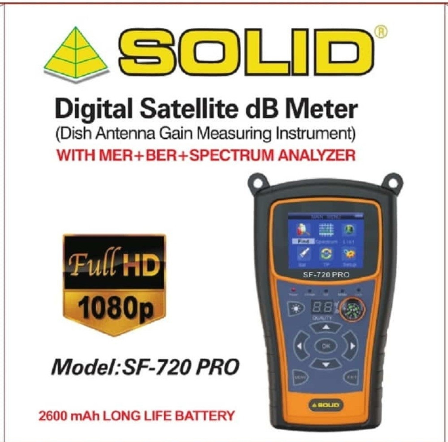 Image of Solid Sf 720 PRO Solid SF 720 PRO Non-magnetic Electronic Level (18 cm)