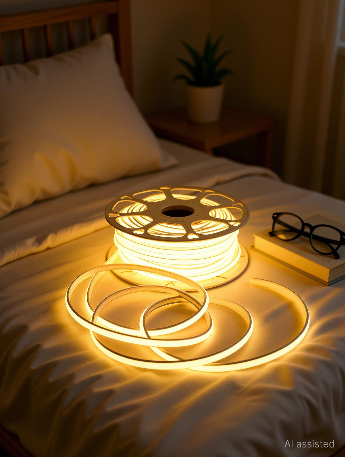 FORUS 2400 LEDs 10m Yellow Rice Lights - Image 1