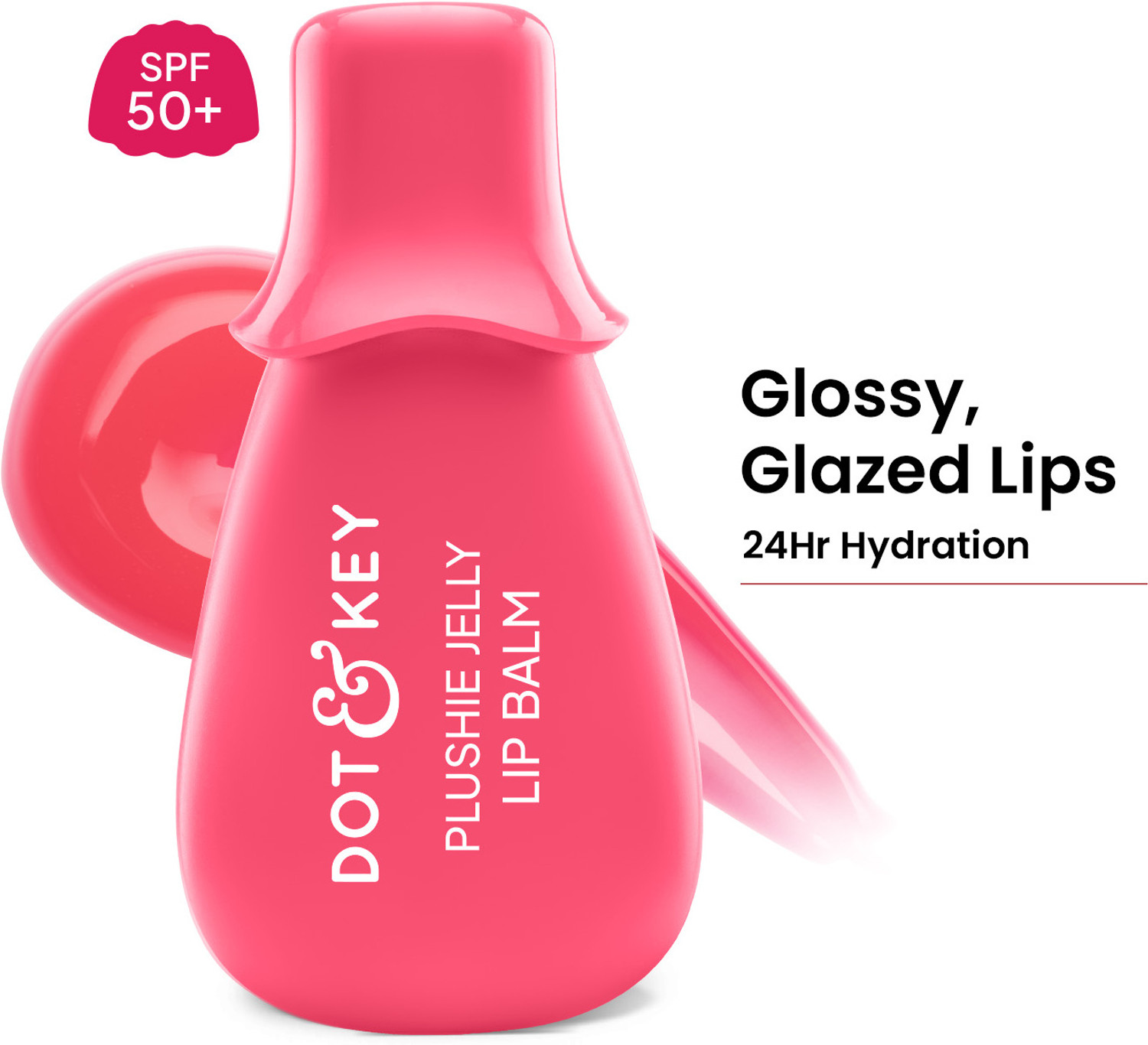 Dot & Key Plushie Jelly Lip Balm SPF 50+ Bubblegum 10g - Image 1