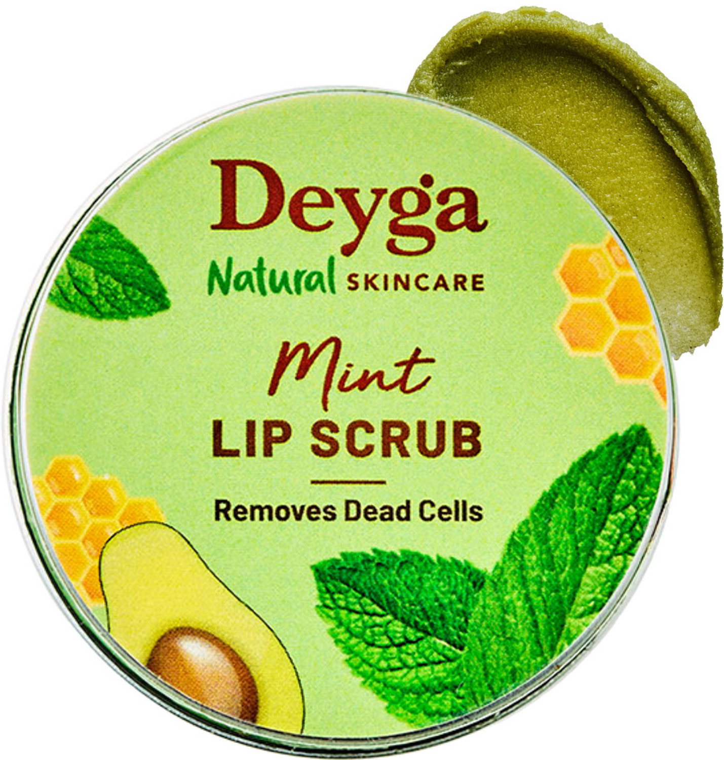 Image of Dot & Key Lip Polish Exfoliating Sugar Scrub mint (Pack of: 1, 21 g)