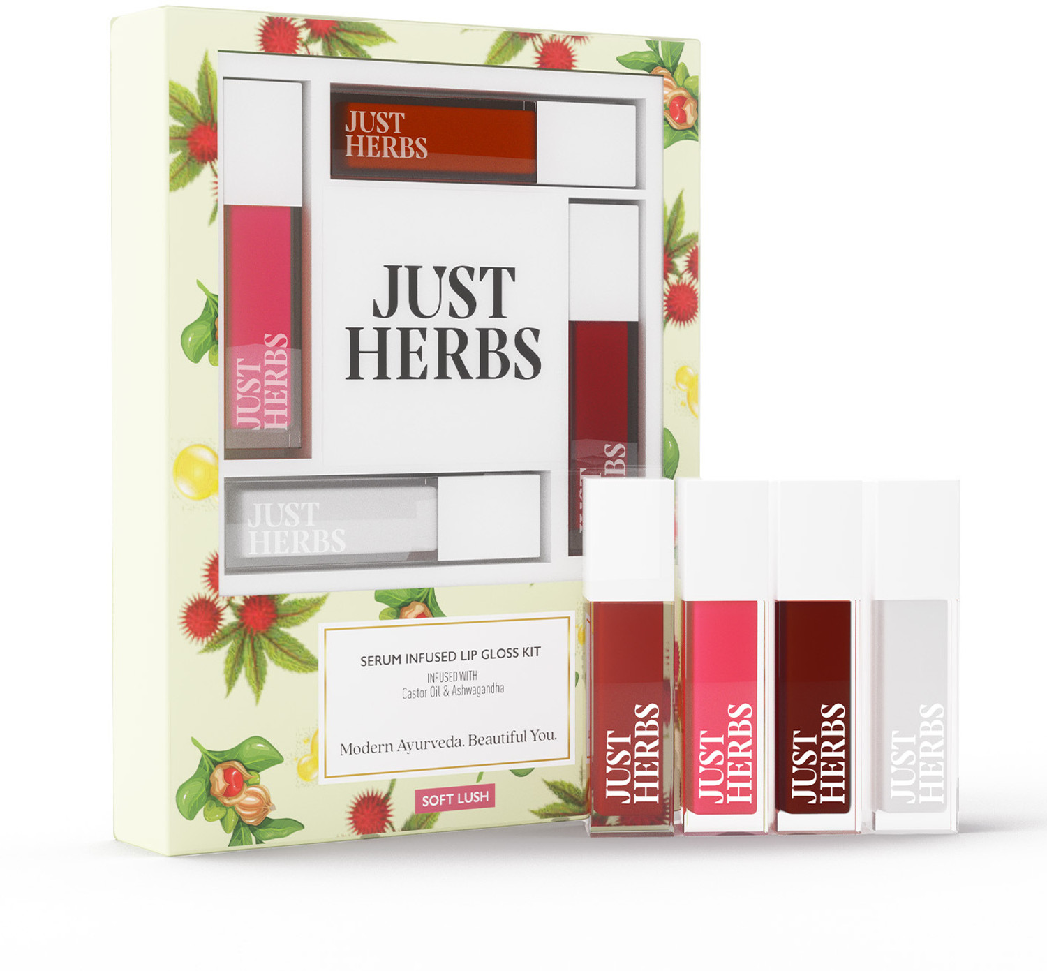 Image of SWISS BEAUTY Metallic Gloss Me Lip Gloss Non Sticky and Hydrating (6 ml, White)