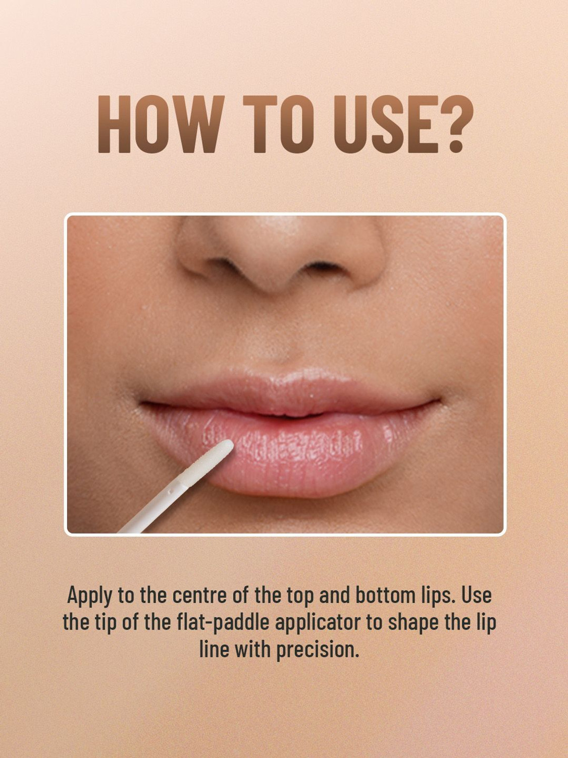 Image of SWISS BEAUTY Metallic Gloss Me Lip Gloss Non Sticky and Hydrating (6 ml, White)
