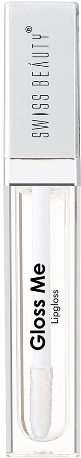 Image of SWISS BEAUTY Metallic Gloss Me Lip Gloss Non Sticky and Hydrating (6 ml, White)