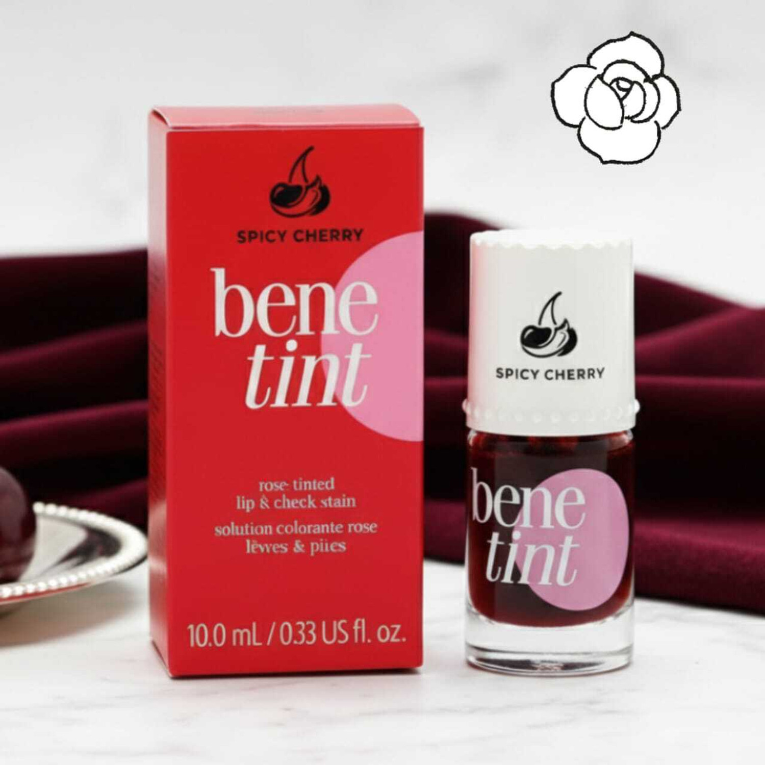 Image of kHUDAt Scarlet Whisper Tint (Lip & Cheek Tint)(Red) (RED, 9.57999999999995 g)