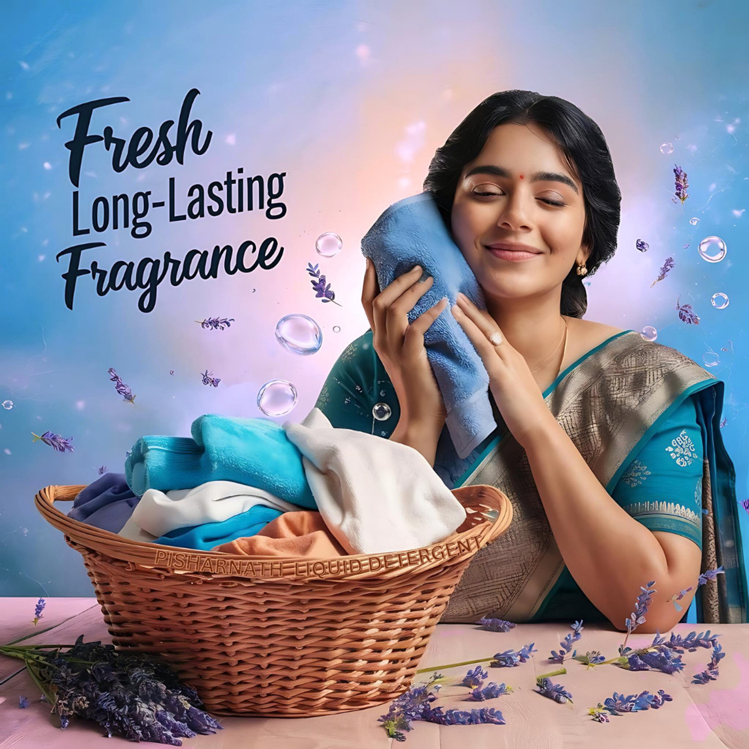 Image of ISZK Liquid Detergent 10LWorks on Both Manual & Machine Wash & Reduces Lint Formation Lavender Liquid Detergent (2 x 5000 ml)