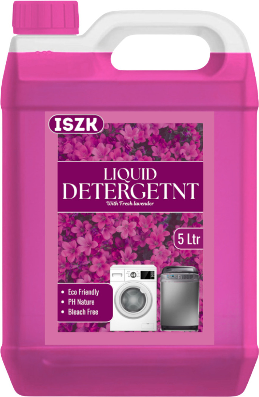 Image of Flisko Stain Cut Detergent Advance Formula Rose Liquid Detergent (2 x 2500 ml)