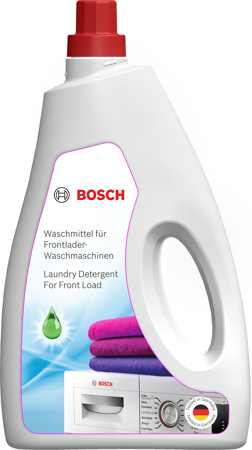 Image of BOSCH Front Load Washing Machine Liquid Detergent (1.8 L)