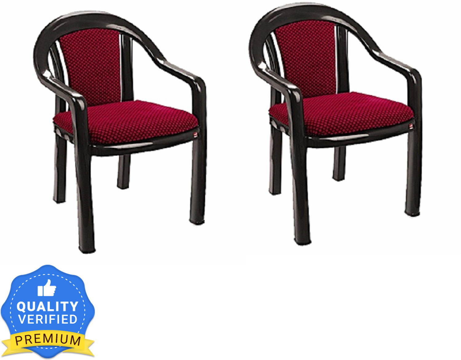 Image of AVRO furniture Platinum Heavy Duty Relaxing Chair for Living Room Home Garden Office Plastic Living Room Chair (Finish Color - Brown, Pre-assembled)
