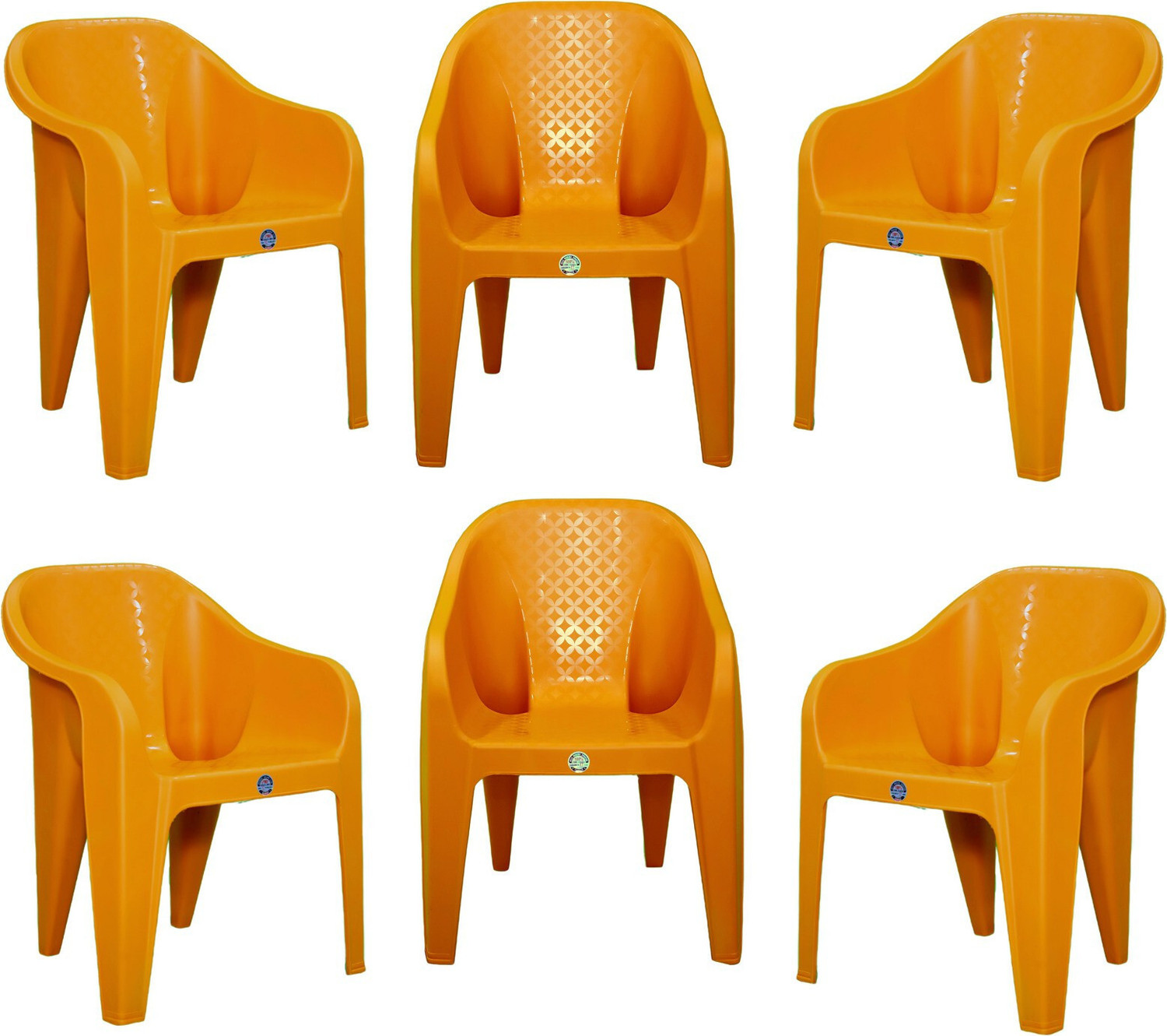 Image of AVRO furniture Platinum Heavy Duty Relaxing Chair for Living Room Home Garden Office Plastic Living Room Chair (Finish Color - Brown, Pre-assembled)