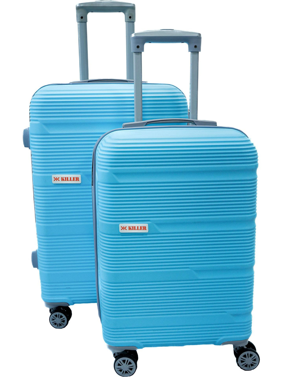 KILLER 8-Wheel Luggage Combo - 24 inch + 20 inch, Teal Pack of 8 - Image 6