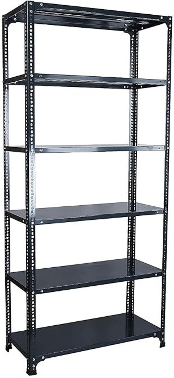 Image of JD FRESH 5-Tier Extra Large Metal Shelf Rack Adjustable Boltless Shelving Unit Luggage Rack