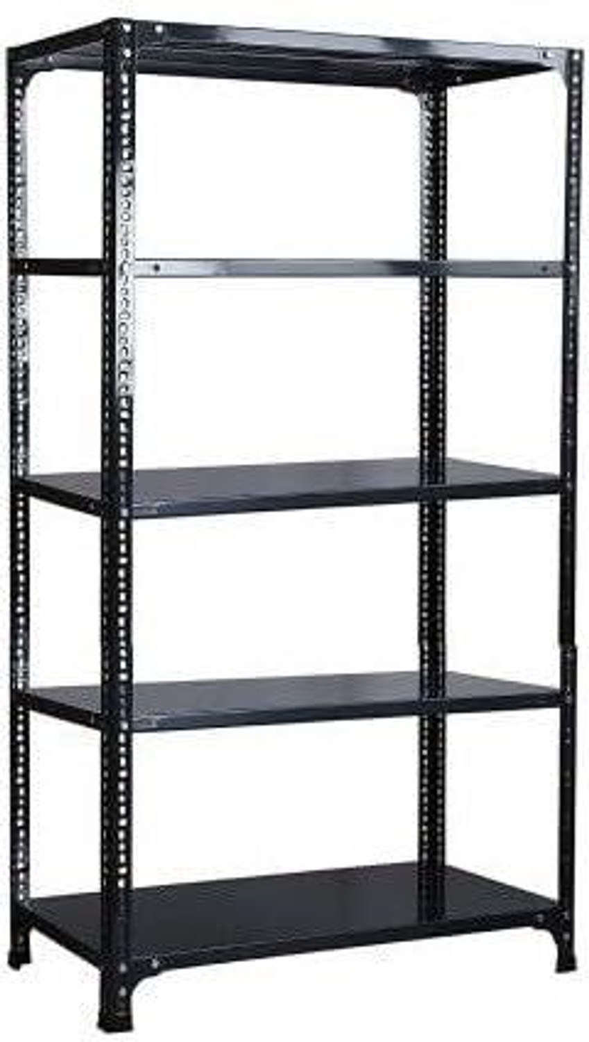 Image of JD FRESH 5-Tier Extra Large Metal Shelf Rack Adjustable Boltless Shelving Unit Luggage Rack
