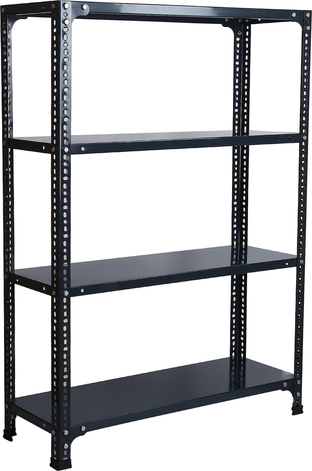 Image of Metalgrid Metal Storage Rack-5FT-20 Gauge,20 Gauge Shelf & 16 Gauge Angle-H5FT x L46 x W12 Luggage Rack