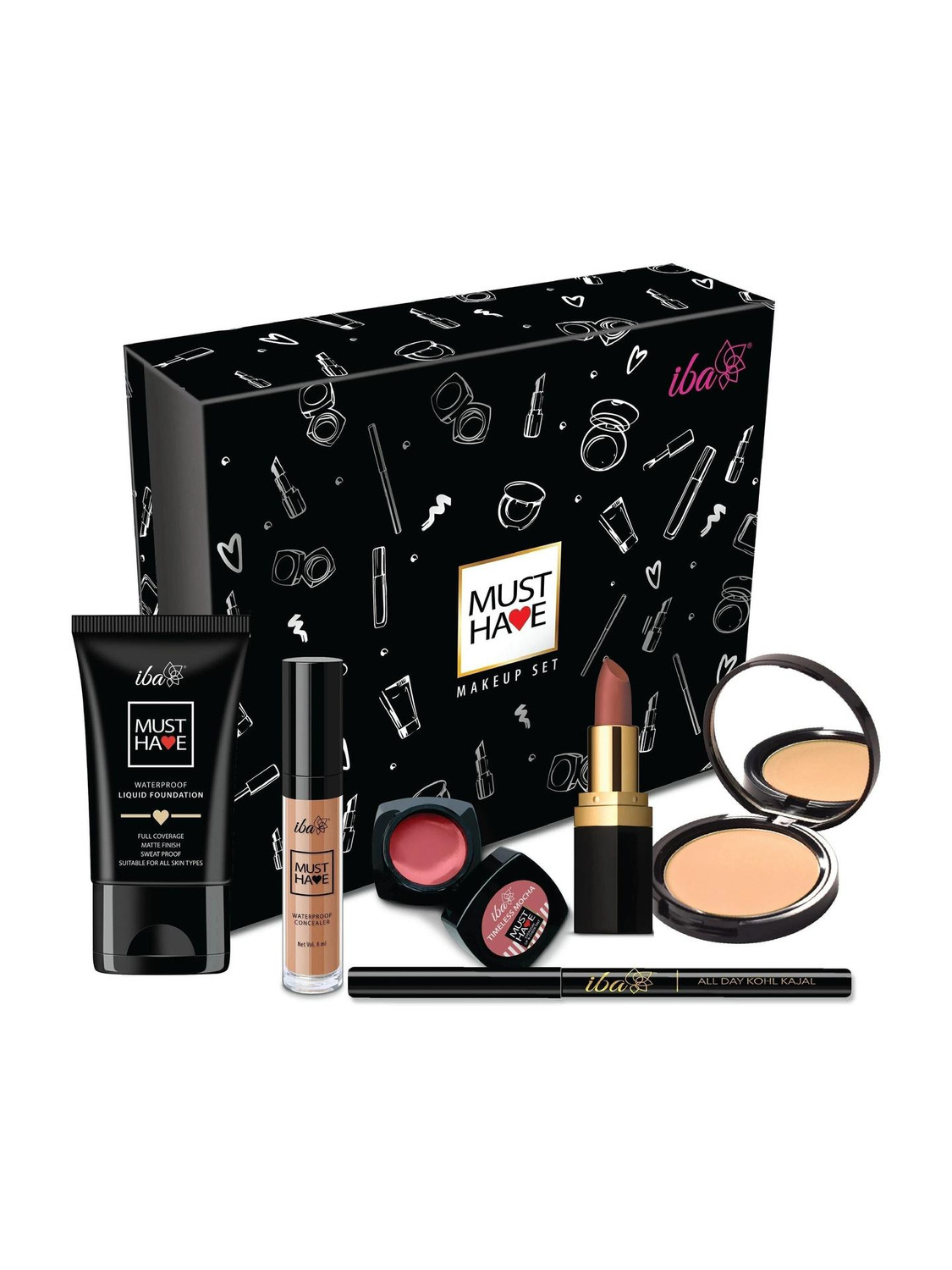 Iba Must Have Makeup Set (Medium) (Pack of 6) - Image 1