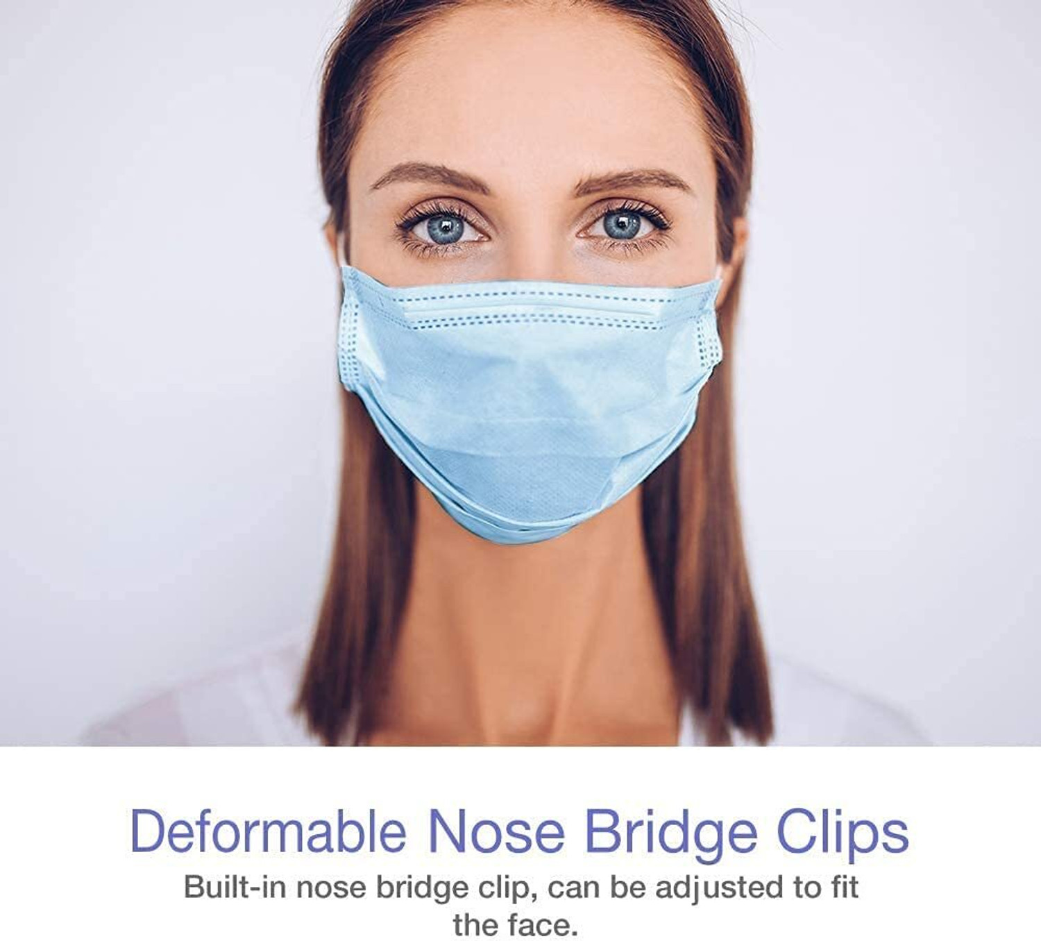 Image of Vaghani 1000Pcs With Pin Black and Blur 3 Ply Pharmaceutical Surgical Mask with 3 Layer 3 Ply Surgical Mask (1000 Pcs ( Black +Blue)) Surgical Mask With Melt Blown Fabric Layer (Blue, Black, Free Size, Pack of 1000, 3 Ply)