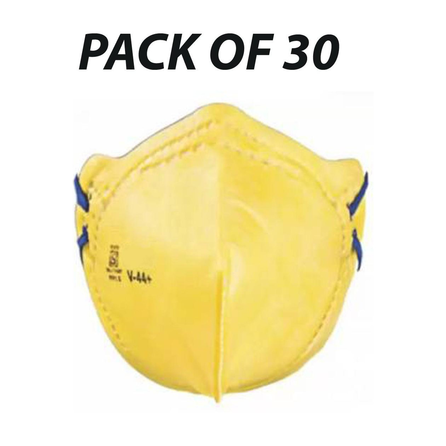 Image of Tri-Activ 6 Layer Protective Mask, PM2.5 / N95 Tested as per NIOSH standard, Anti-Virus Coating, 99.5% Filtration Efficiency, Adjustable Nose Clip, Reusable Cloth Mask With Melt Blown Fabric Layer (Black, Free Size, Pack of 4)