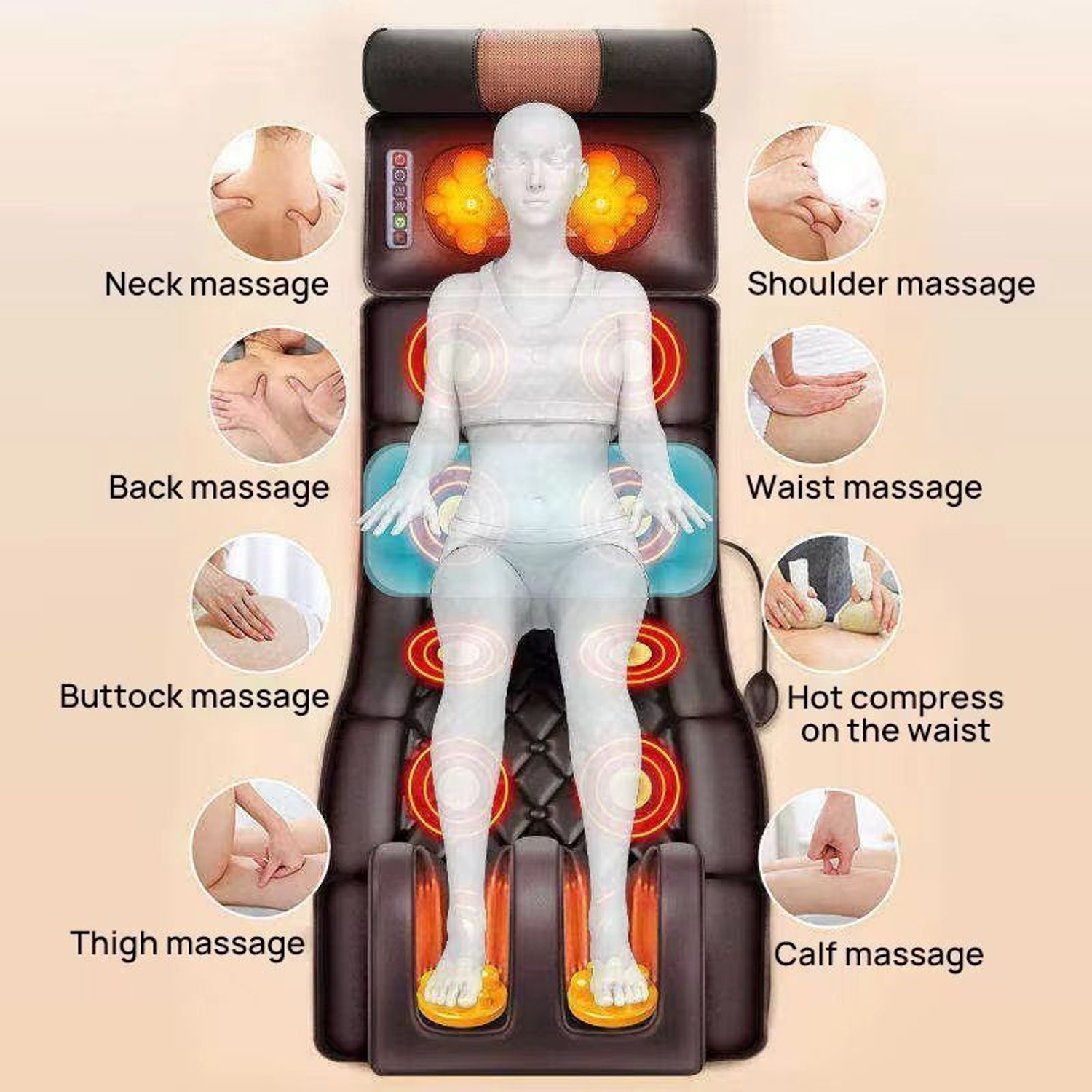 Image of BLYNKMC01 Electric Massage Bed