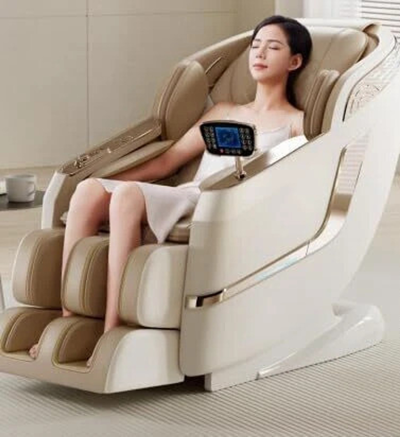 Image of Dr. BWC 4D Zero Gravity Massage Chair For Stress, Pain Relief Electric Massage Chair Massage Chair