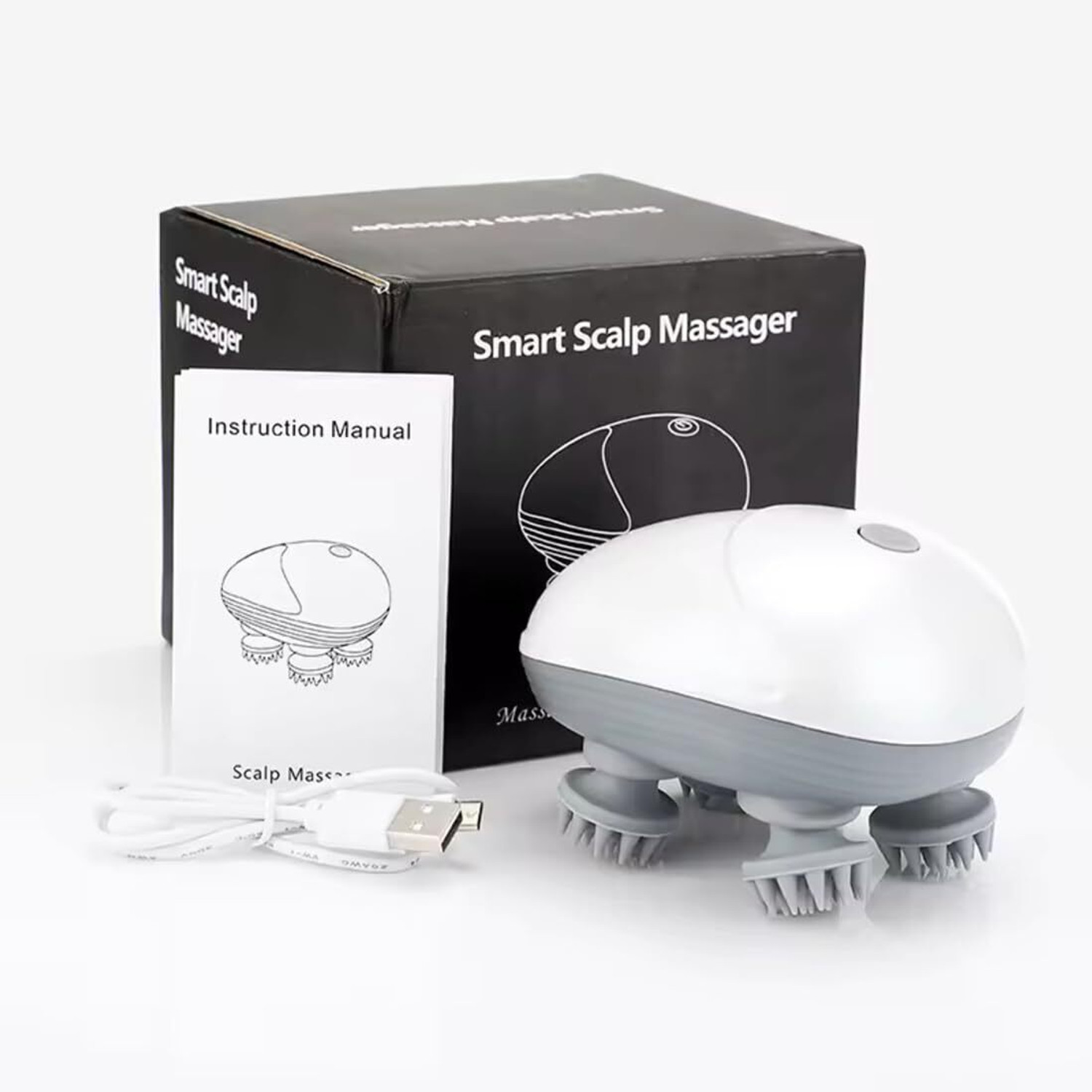 Image of Vivesha Headache And Stress Pain Relief Massager Cordless Waterproof Multicolor Msaager Device Massager (Multicolor)