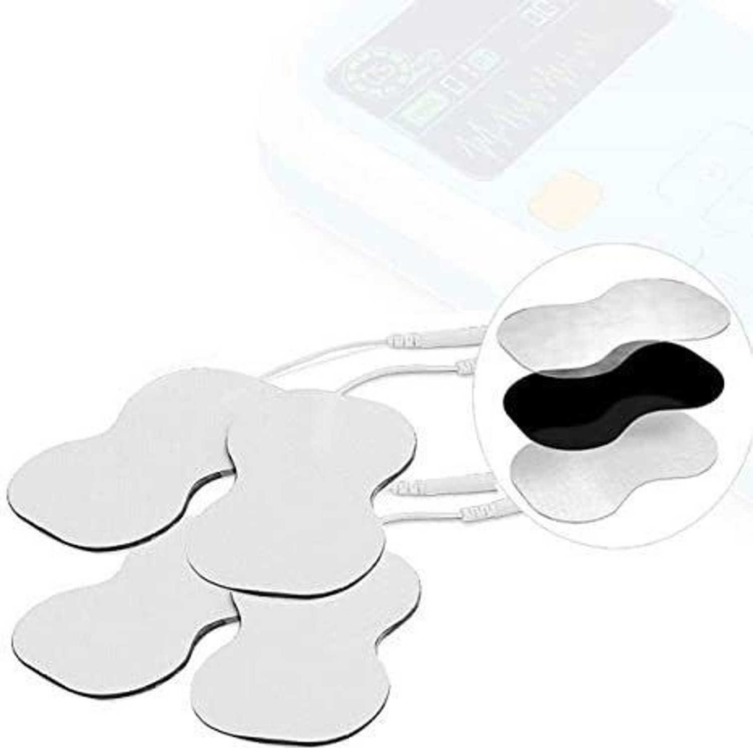 Image of R A Products Blueidea Digital Therapy Machine Relax You from Stress and Tiredness, Full-Body Massager for Muscle Relax, Pain Relief - Fat Burner and Relaxation Massager Blueidea Digital Therapy Massager (White)