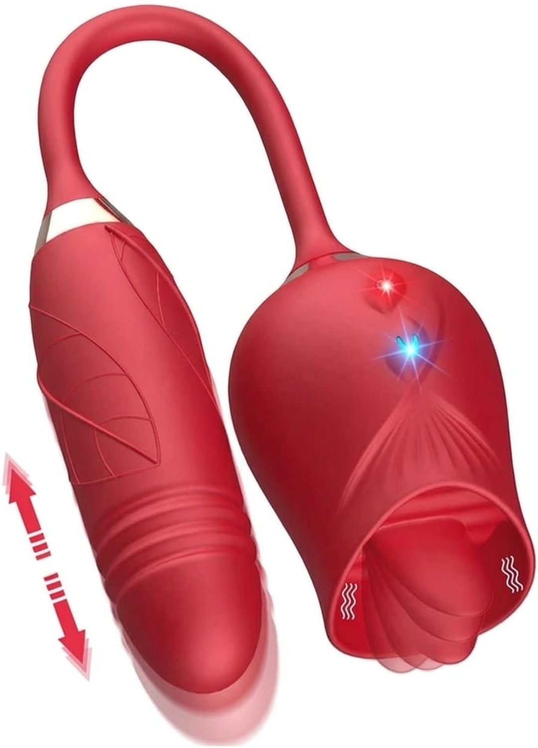 Image of MILDCARES Neck & Shoulder Massager with Heat + Cramp Relief Roll-On (10ml) | Rechargeable Shiatsu Pain Relief Combo for Cervical, Muscle & Period Cramps Stress Relaxation Massager (Beige & Pink)