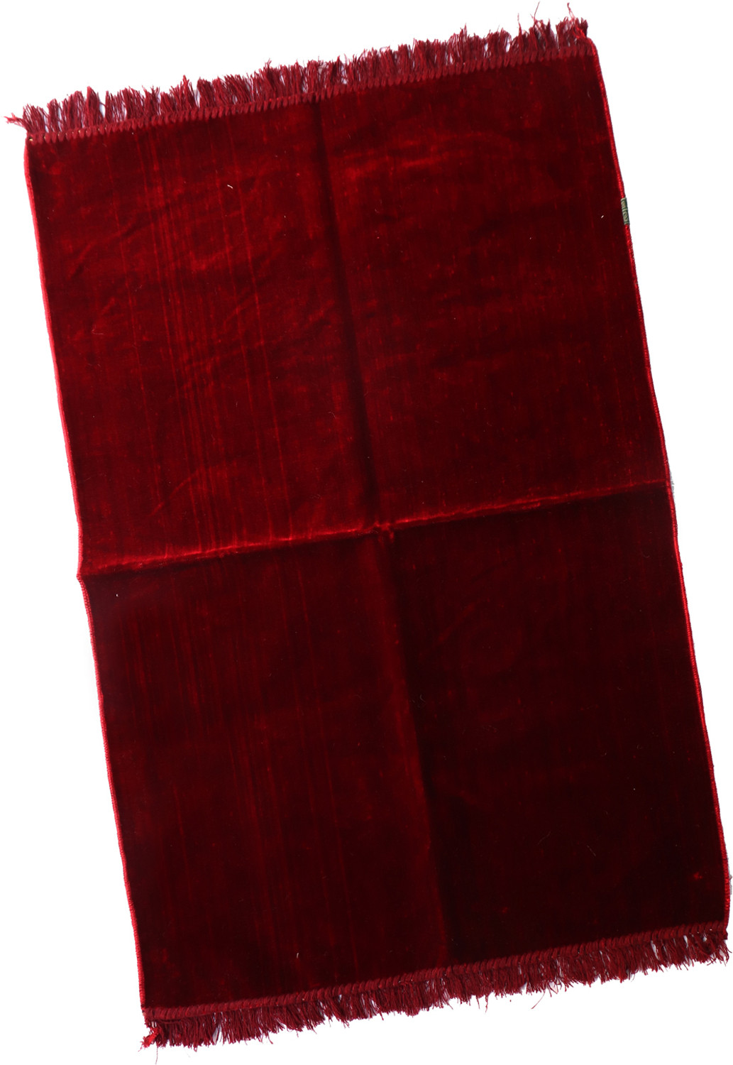 Image of THADESAR Velvet Prayer Mat (Multicolor, Pack of 5, Medium)