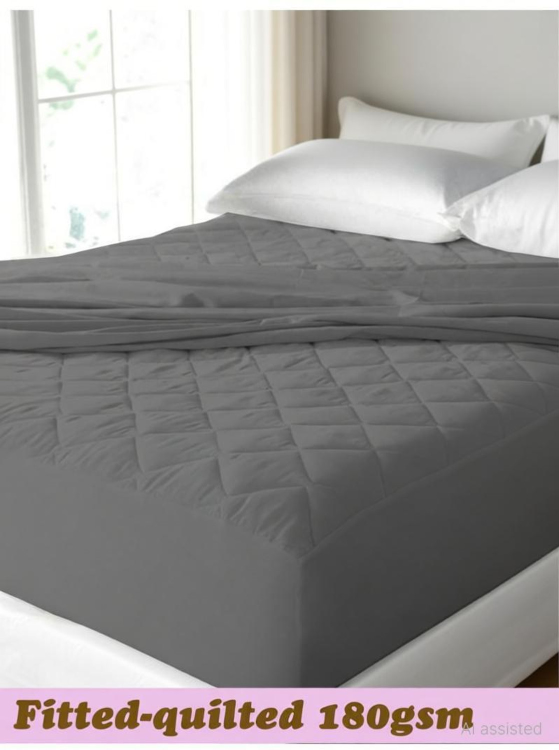 Image of SleepyCat Ortho Lite - Medium Firm Foam Mattress with Aeroflow Comfort Layer 6 inch King Latex Foam Mattress (L x W: 84 inch x 72 inch)