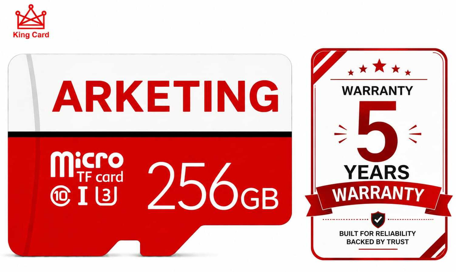 Image of ARKETING Q3 /A1 U3 512 GB TF Card Class 10 120 MB /s Memory Card Compatible with Camera, Computer, Gaming Console, Mobile, Tablet