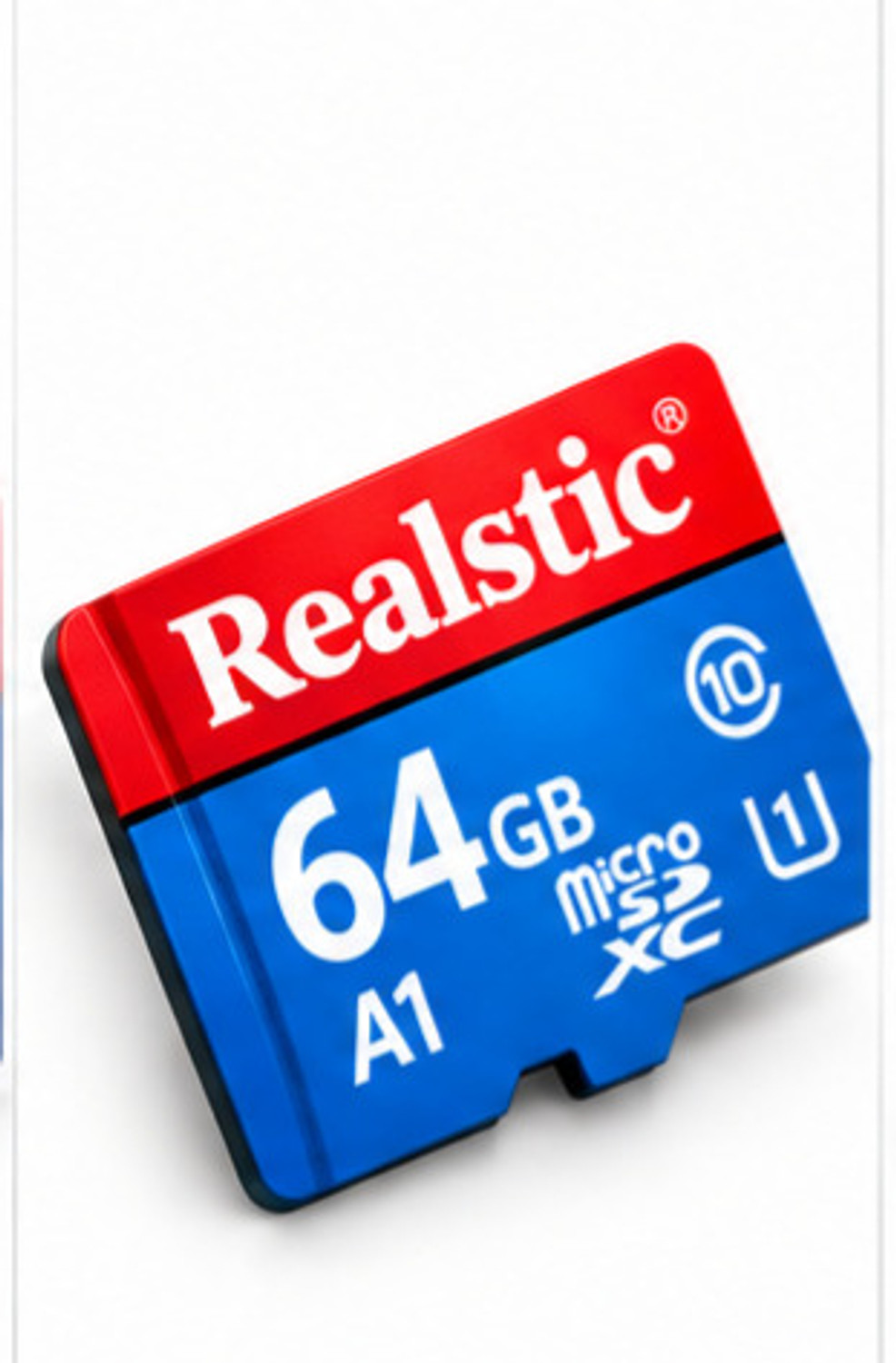 Image of Realstic A1 64 GB MijcroSDp Card Class 10 130 MB /s Memory Card A1 64 GB MicroSD Card Class 10 50 MB /s Memory Card Compatible with Camera, Computer, Mobile, Tablet, Gaming Console