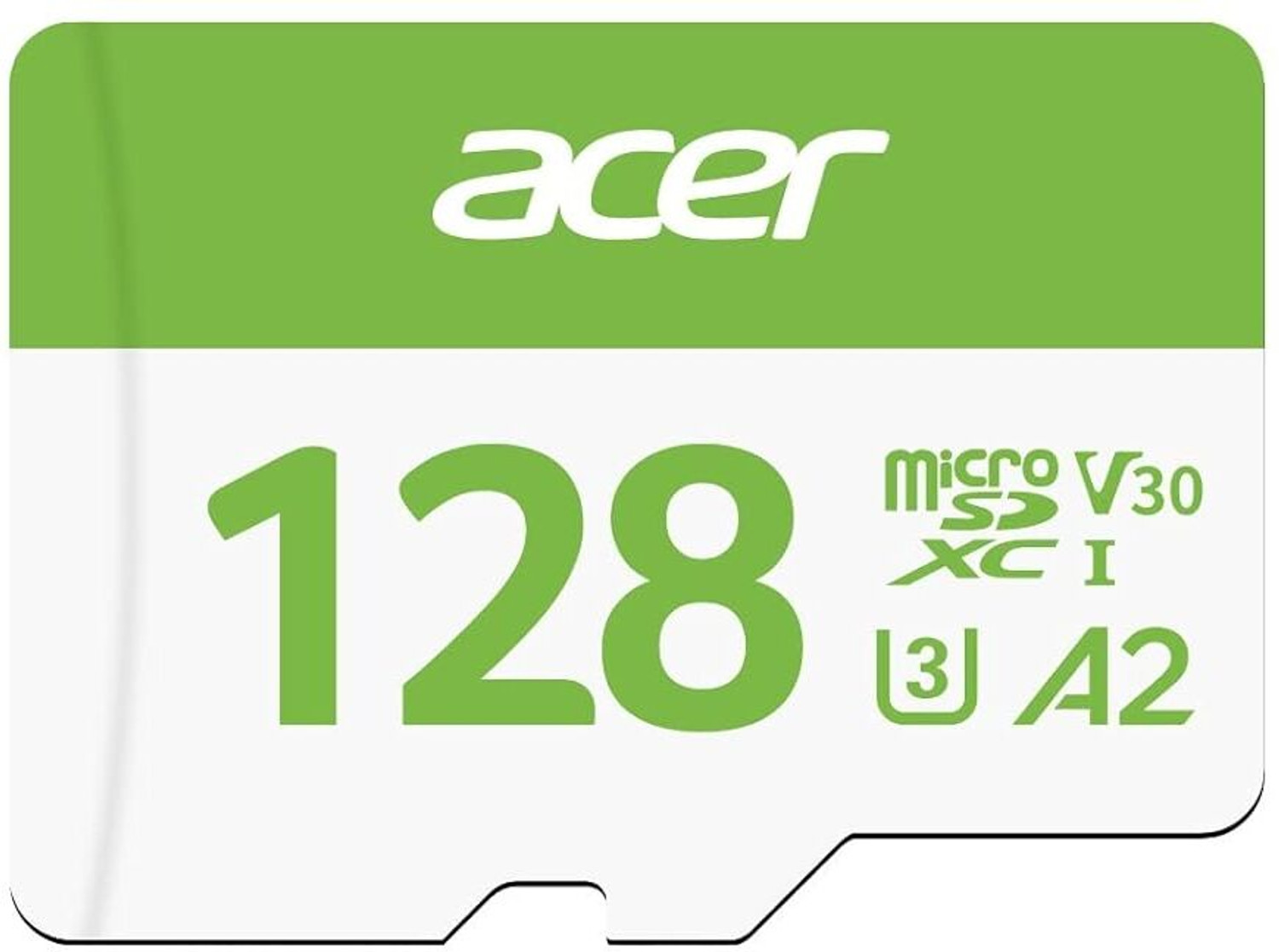 Image of Acer AcerMSC300 MSC3OO 128 GB MicroSD Card UHS Class 1 160 MB /s Memory Card Compatible with Mobile, Camera, Tablet