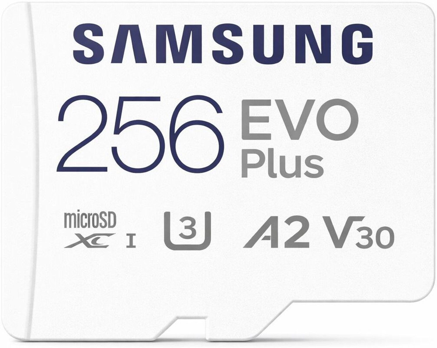 Image of SAMSUNG Performance EVO 256 GB MicroSDXC Class 10 160 MB /s Memory Card Compatible with Camera, Computer, Gaming Console, Mobile, Tablet