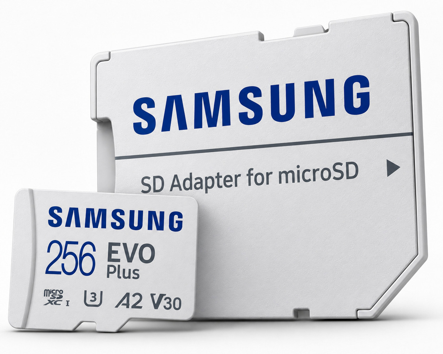 Image of SAMSUNG MB-MCA256SA /IN EVO Plus 256 GB MicroSDXC Class 10 160 MB /s Memory Card Compatible with Camera, Computer, Gaming Console, Mobile, Tablet