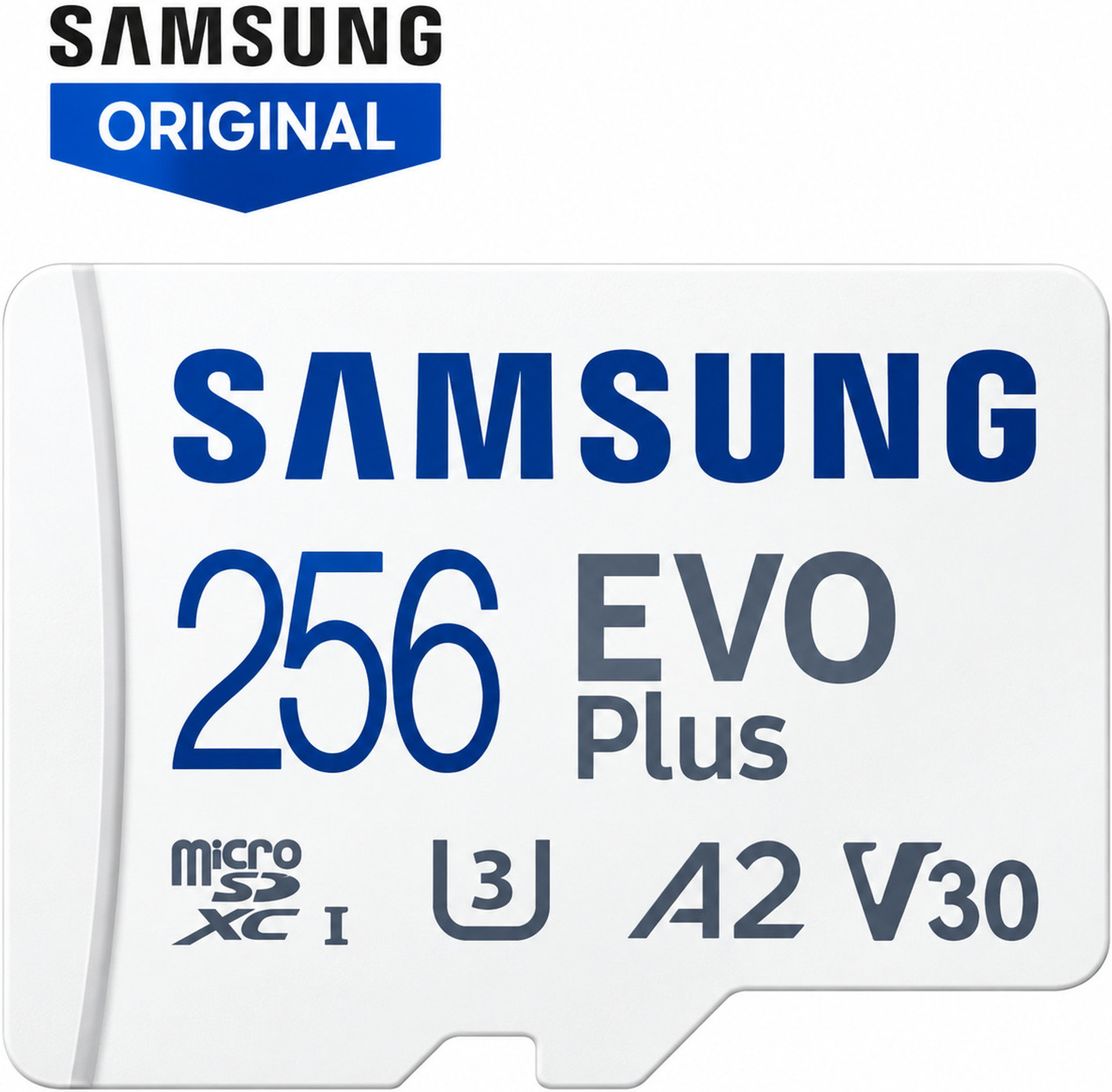 Image of SAMSUNG MB-MC256KA-INPL- MB-MC256GA-ASPL lpas EVO Plus 256 GB MicroSDXC Class 10 160 MB /s Memory Card Compatible with Camera, Computer, Gaming Console, Mobile, Tablet