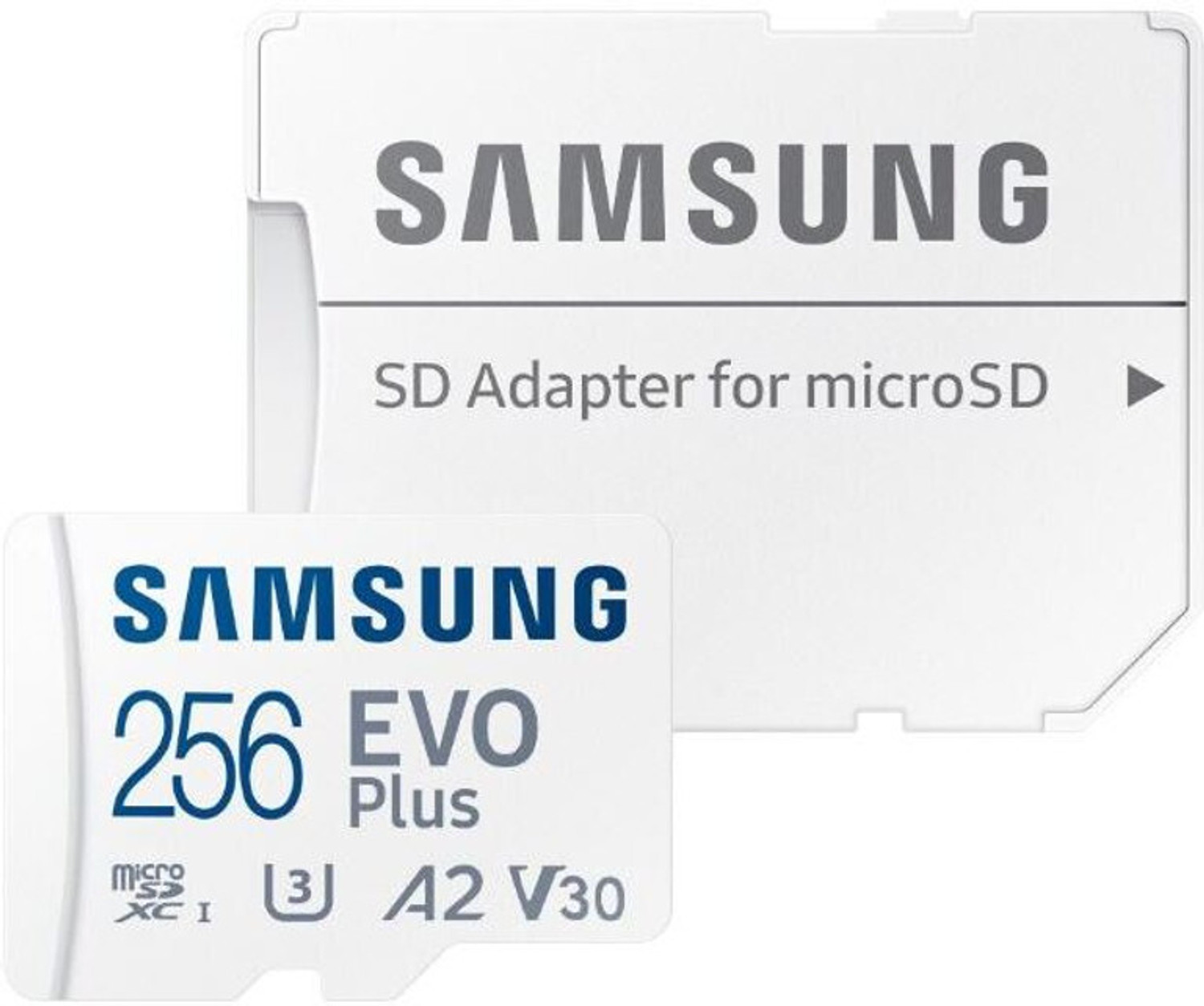 Image of SAMSUNG MB-MC256KA-INPL- MB-MC256GA-ASPL lpas EVO Plus 256 GB MicroSDXC Class 10 160 MB /s Memory Card Compatible with Camera, Computer, Gaming Console, Mobile, Tablet