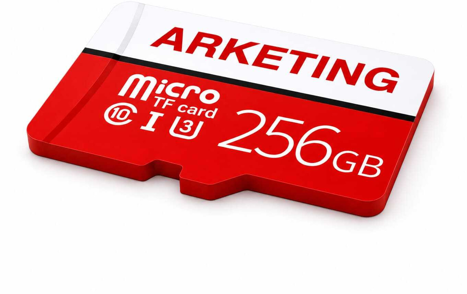 Image of ARKETING ARK-MC256-016M4H 256 W 256 GB MMC Micro Card Class 10 120 MB /s Memory Card Compatible with Camera, Computer, Gaming Console, Mobile, Tablet