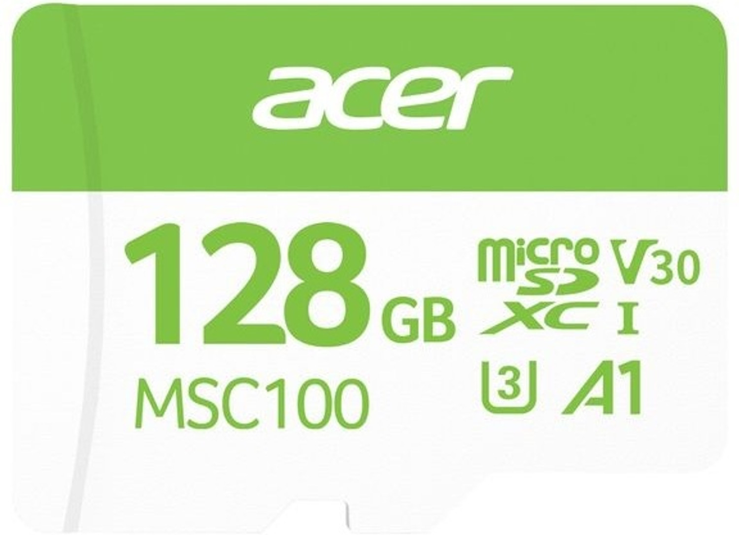 Image of Acer AcerMSC300 MSC3OO 128 GB MicroSD Card UHS Class 1 160 MB /s Memory Card Compatible with Mobile, Camera, Tablet