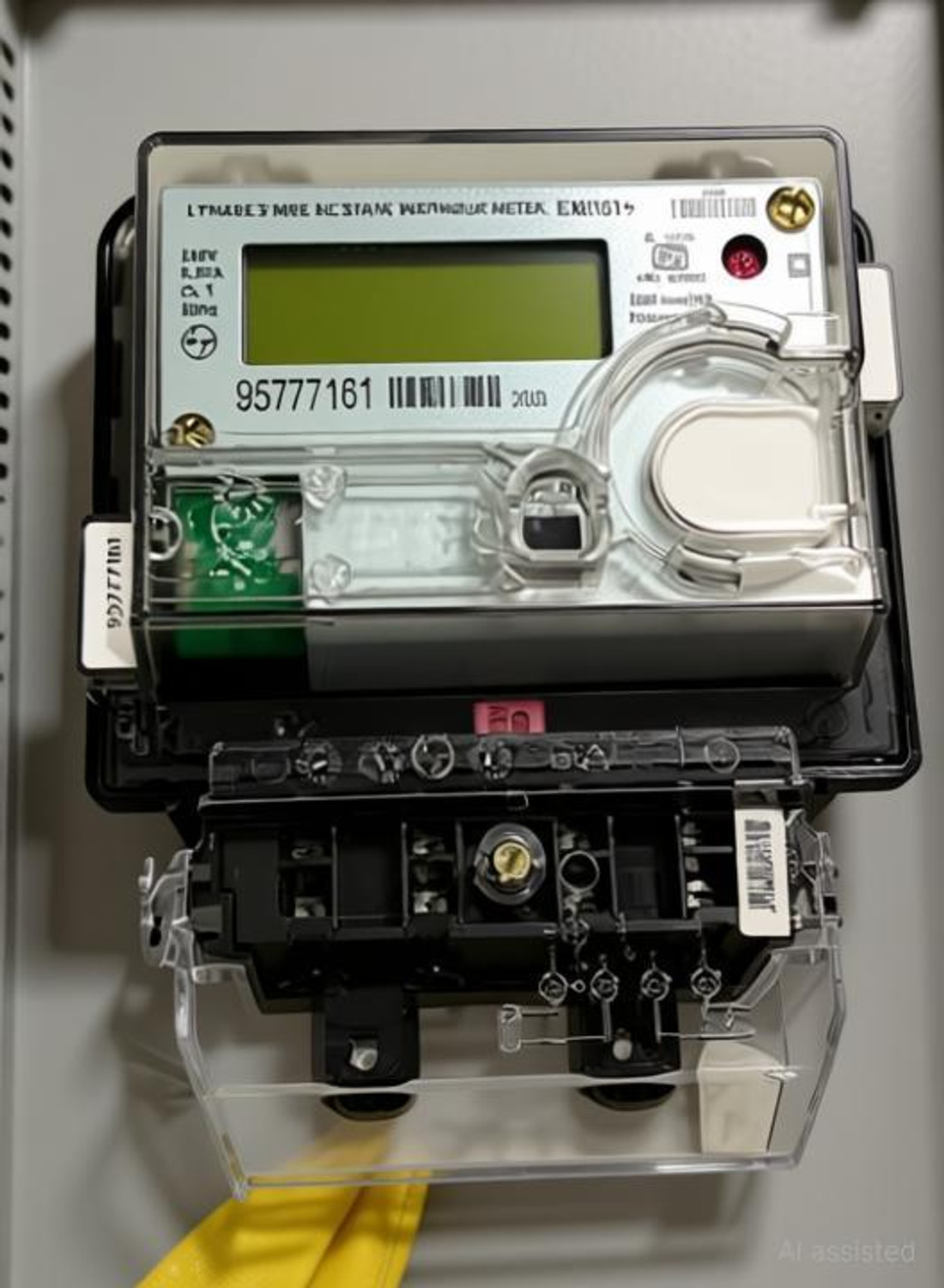 Image of L&T Single Phase LCD Sub Meter Metal Electrical Box