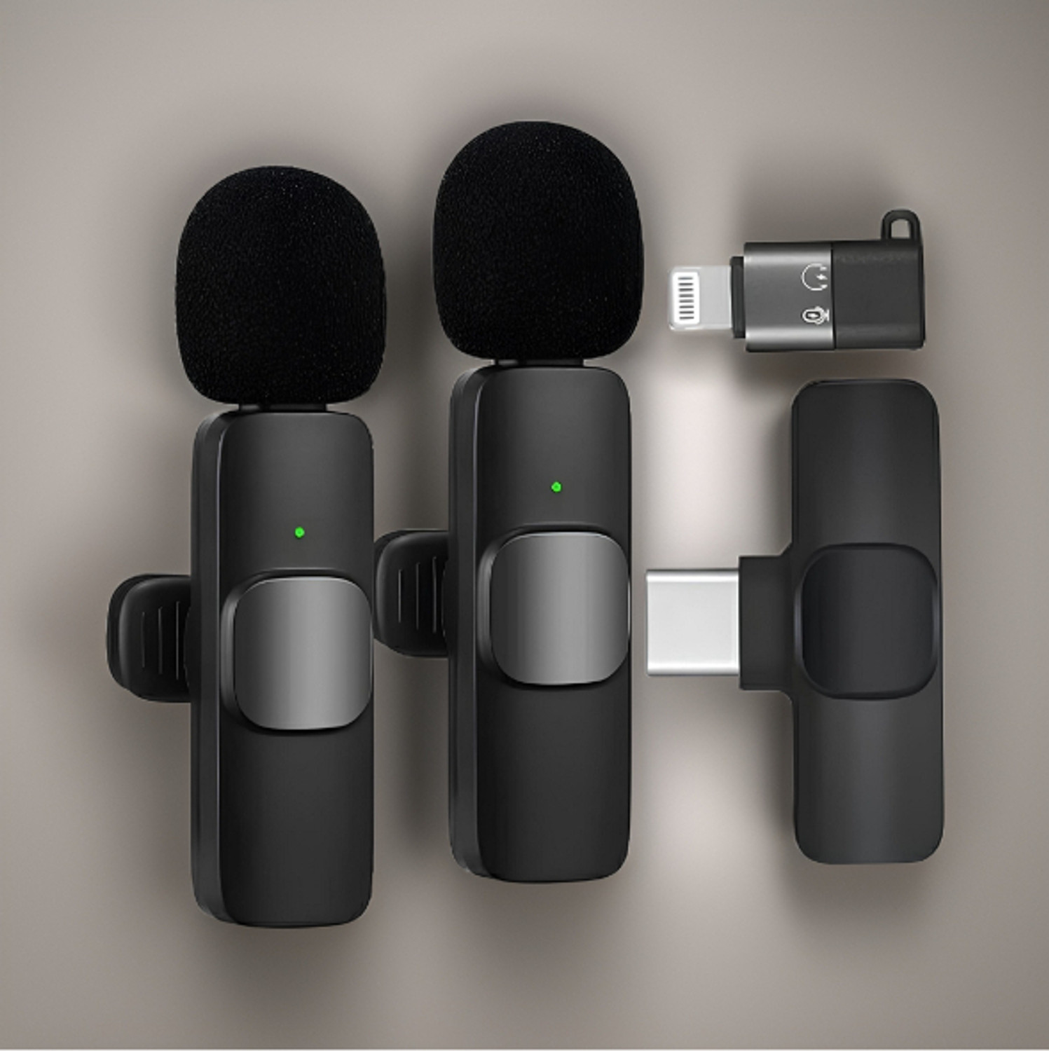 Image of FITRIC TX Magnetic Wireless Microphone with Noise Reduction Mic for Mobile Recording Microphone