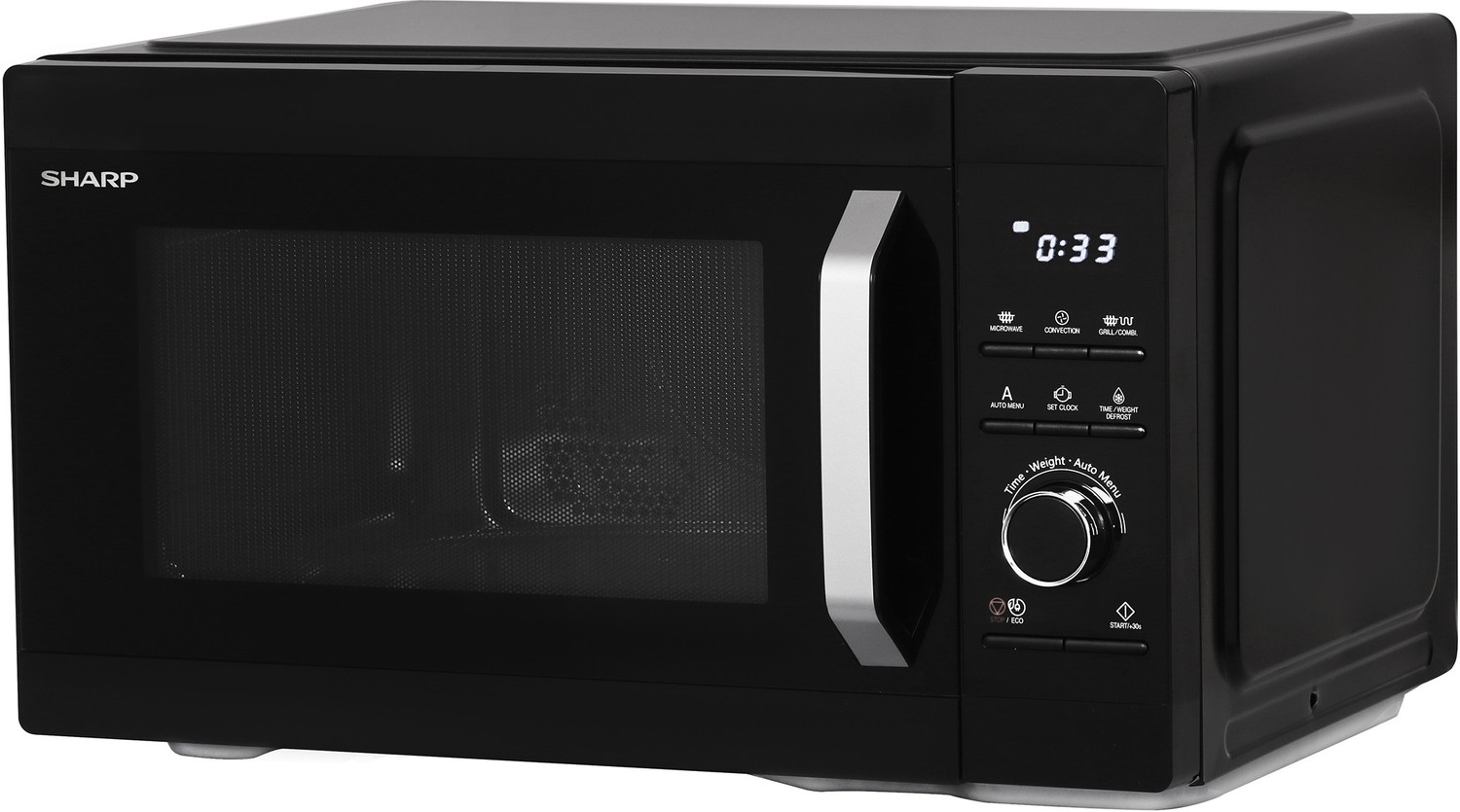 Image of Sharp 29 L Convection & Grill Microwave Oven (R929KNK, Black)