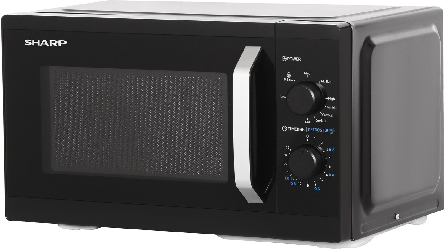 Image of Sharp 25 L Convection & Grill Microwave Oven (R625KNK, Black)