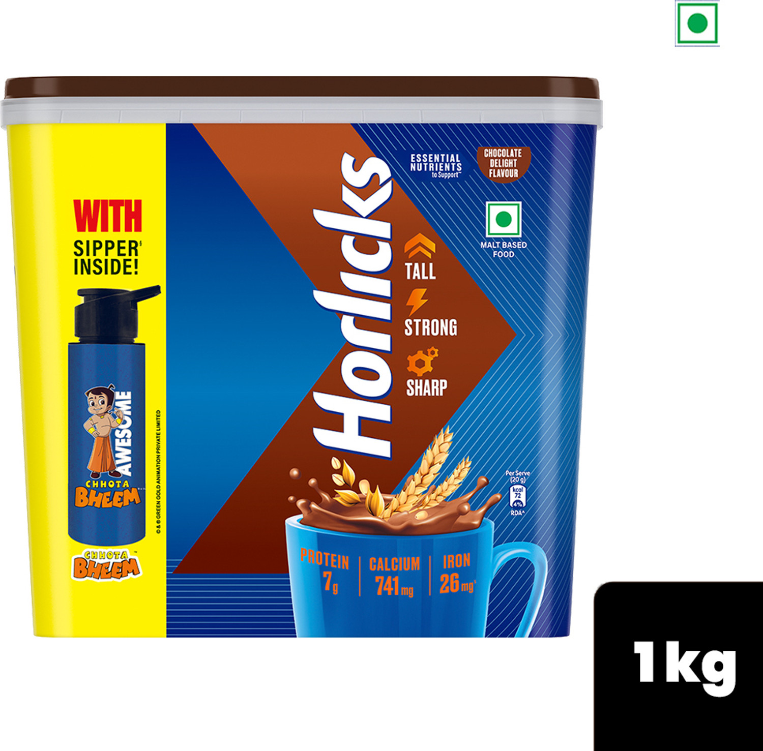 HORLICKS Health & Nutrition Drink Chocolate 1 kg - Image 6