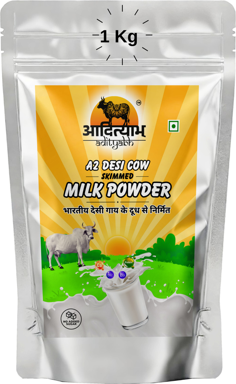 Image of Farmer Fresh Skimmed 1 KG Skimmed Milk Powder (1 kg)